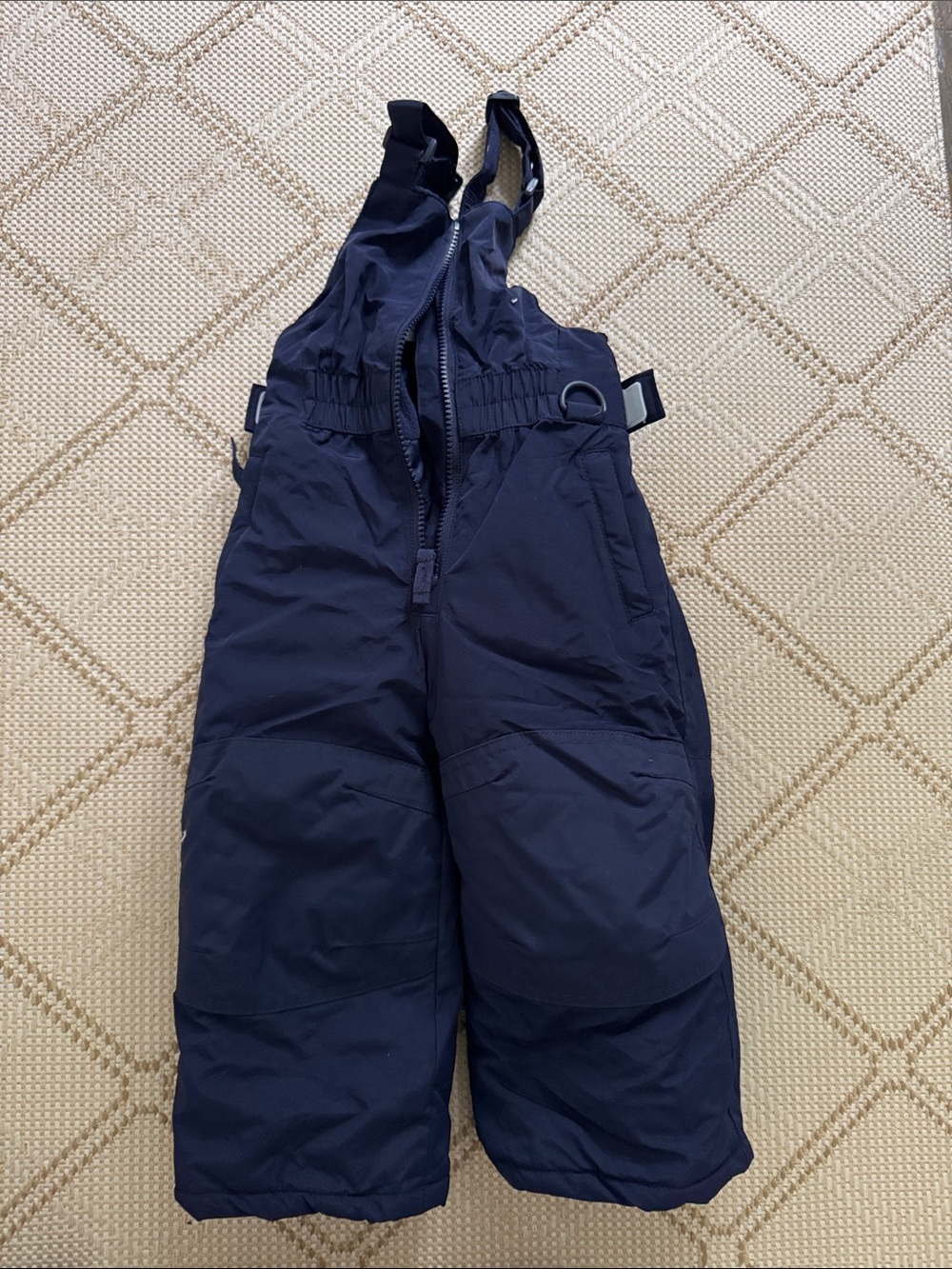 Kids Navy Insulated Snow Bib Pants, size 2T, like new, worn once ❄️ ⛄️